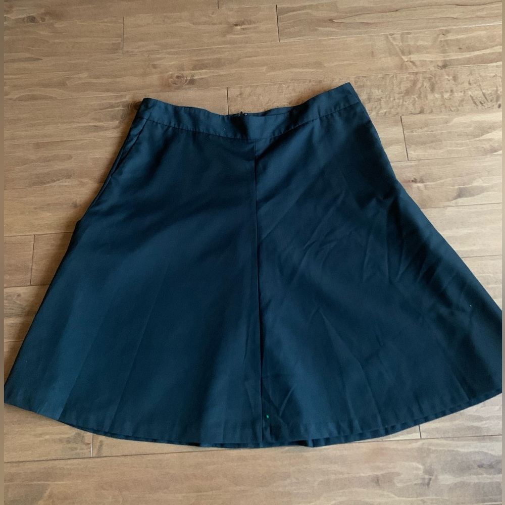 Classic Women's Black A-Line Skirt